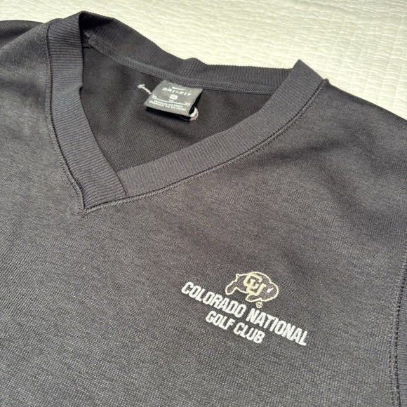 Nike Golf Vest Men's XL Black Performance Dri-Fit Colorado Buffalo‎ Golf Club CU - Picture 3 of 9